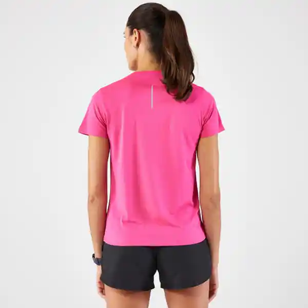 Kalenji Camiseta Running 100 Transpirable Mujer Fucsia Talla XL