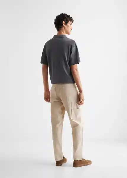 Pantalón Carpi Beige Talla 19 Mango Teen Boy Mango