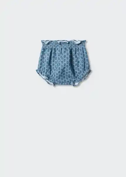 Short Jaipurnb Azul Talla 63 Niños Mango