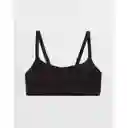 Bralette Negro Talla Large Aerie American Eagle