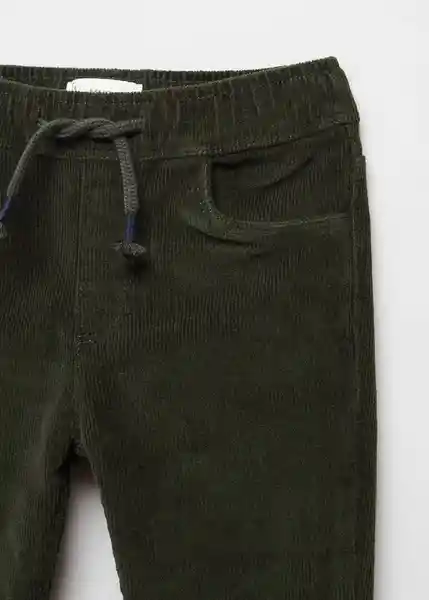 Pantalón Leo Khaki Talla 69 Niños Mango