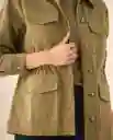 Chaqueta Verde Seco Oscuro Talla S 623G003 Esprit