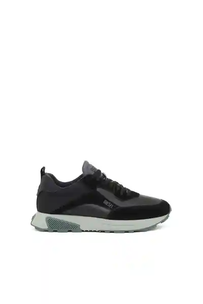 Diesel Tenis S-Tyche Low Cut Negro Suela Blanco Talla 10.5