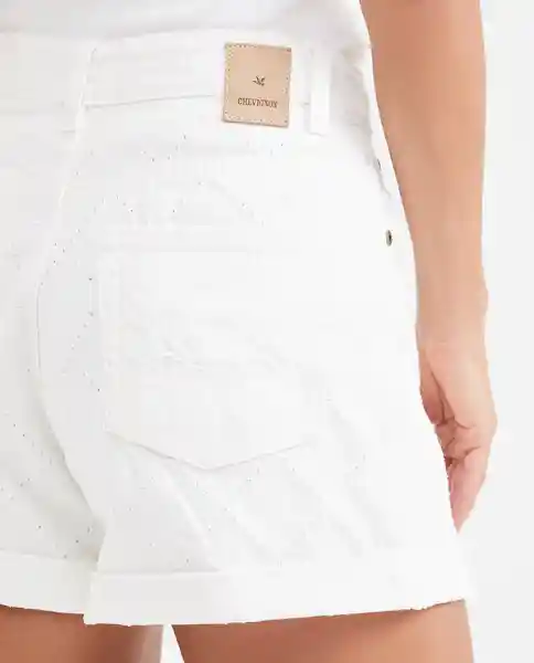 Short Diamont Femenino Crudo Azucarillo Claro Talla 6 Chevignon