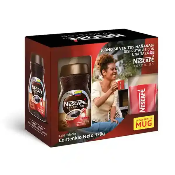 Café Instantáneo Nescafé Tradición 25 g