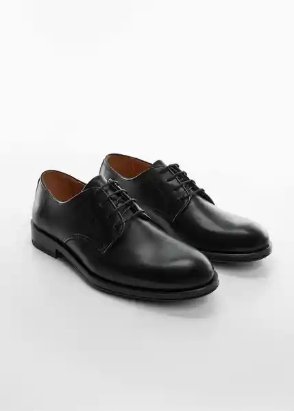 Zapatos Madrid Negro Talla 42 Hombre Mango