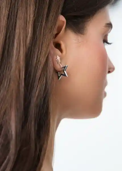 Joyeria Mujer Gris Plateado Medio 333G054 Naf Naf