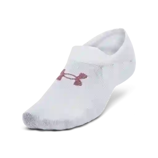 Under Armour Medias Essential Ultralowtab Hombre Blanco MD