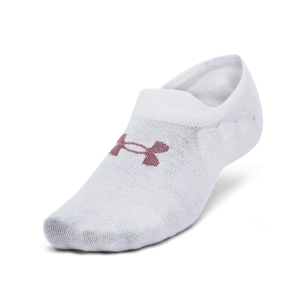 Under Armour Medias Essential Ultralowtab Hombre Blanco MD