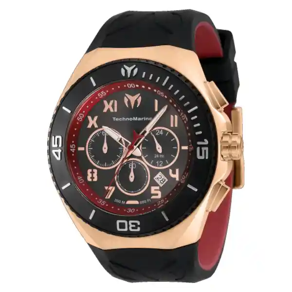 Reloj Manta Hombre Negro TM-221046 Technomarine