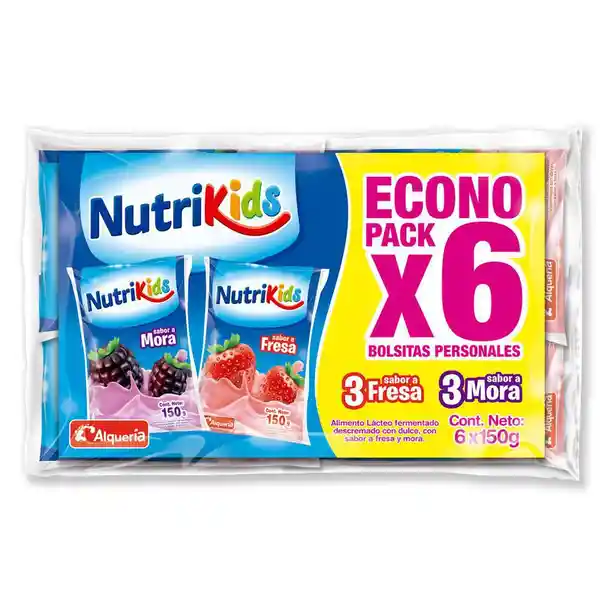 Nutrikids Alimento Lacteo Fresa-Mora