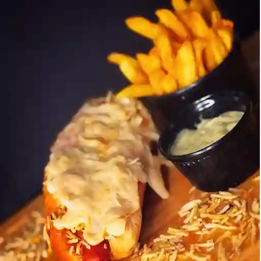 Clasico+papas francesas+gaseosa mini