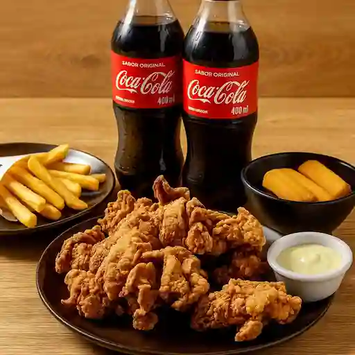 Combo pareja de ternera broaster