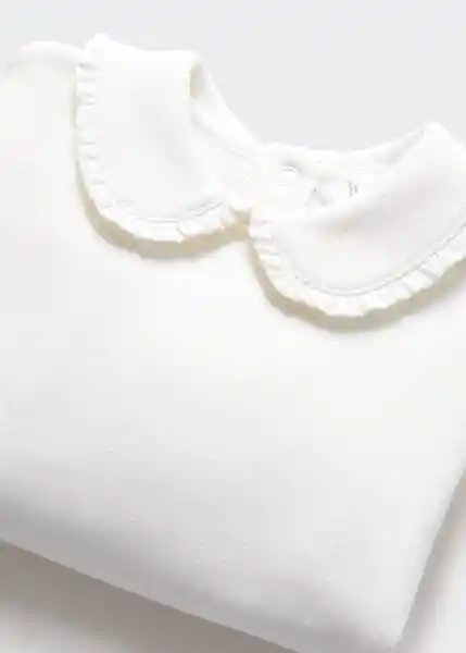 Sudadera Cleans Niños Off White Talla 69 Mango