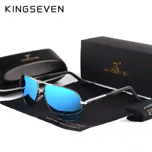 Gafas de Sol Para Hombre Polarizadas Filtro Vintage Azul UV400