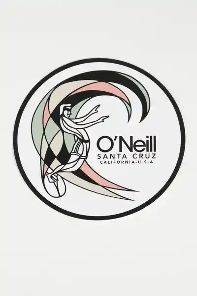 ONeill Stickers Circular Original Blanco