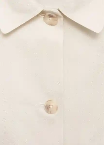 Chaqueta Leo Crudo Talla M Mujer Mango