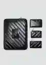 Funda G Diagonal Negro Talla 99 Mujer Mango