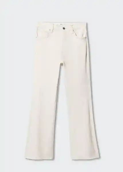 Jeans Sienna Offwhite Talla 46 Mujer Mango