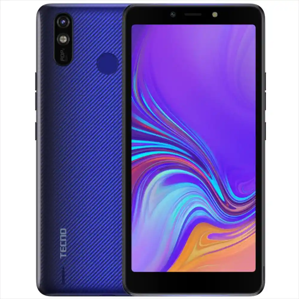 Tecno Mobile Celular Tecno pop 2 Plus 1gb ram 16 rom Nebula Azul