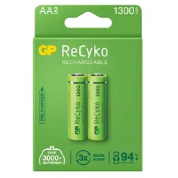 Gp Pila Recargable 1300 Mah 130Aahc AA