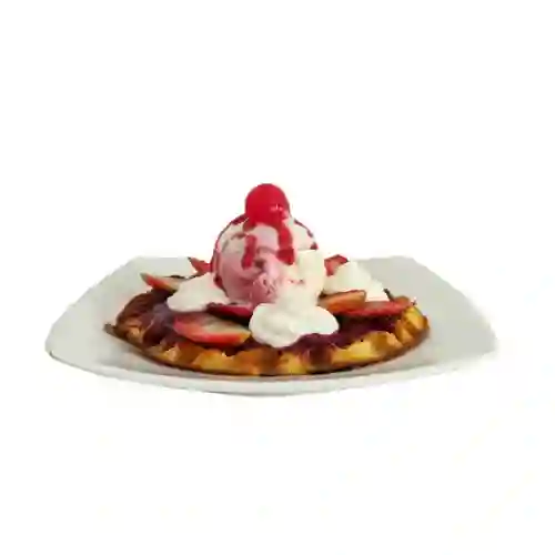 Waffle Frutos Rojos