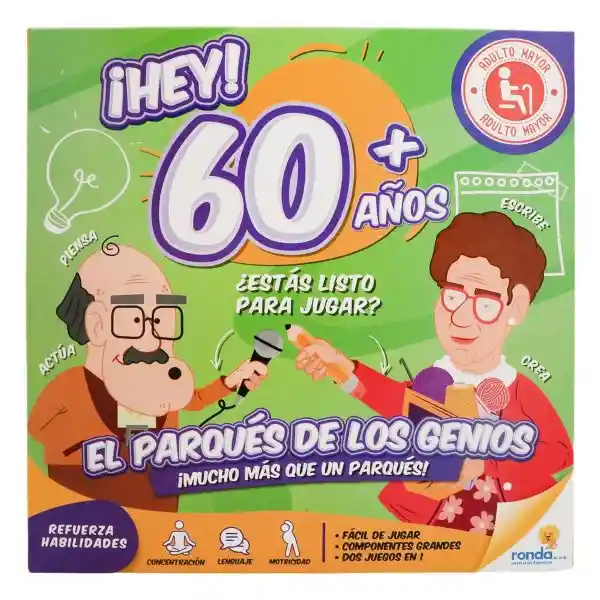 Ronda Juego de Mesa Parque de Los Genios 12346