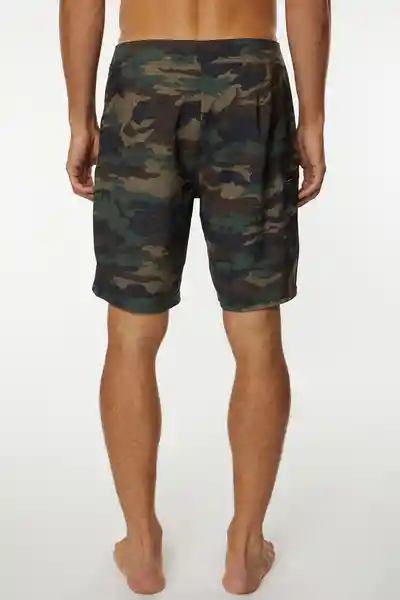 ONeill Short de Baño Hyperfreak Camo Am Verde Talla 38