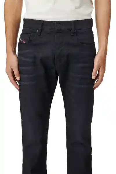 Diesel Jean D-Viker Para Hombre Negro Talla 33