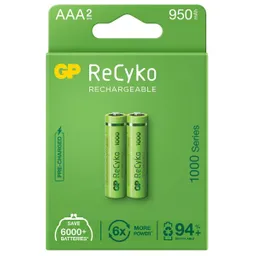 Gp Pila Recargable 950 Mah 100AAahc AAA