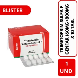 Genfar Trimetoprim Sulfametoxazol-F Blister (160 mg / 800 mg)