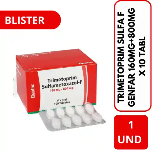 Genfar Trimetoprim Sulfametoxazol-F Blister (160 mg / 800 mg)