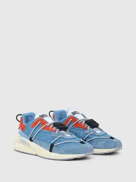 Diesel Tenis S-Serendipity Lace Azul/Naranja Talla 8