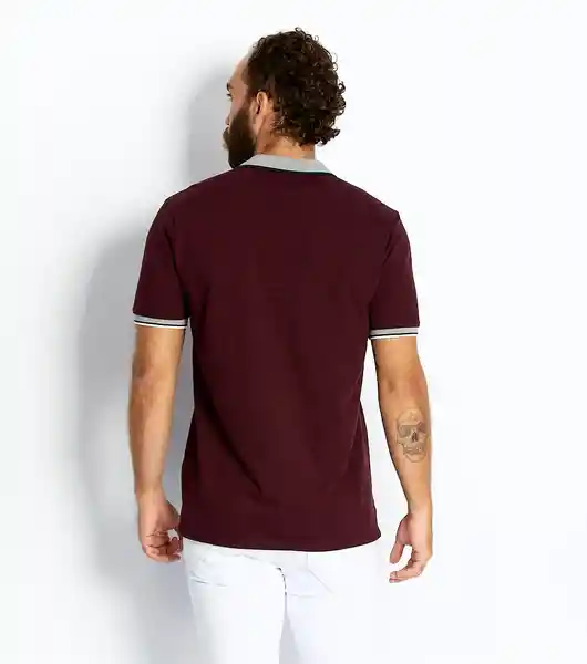 Unser Camiseta Polo Vinotinto Talla S 822387