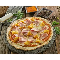 Pizza Jamón Piña
