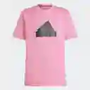 Adidas Camiseta Fi Bos T Hombre Rosado M