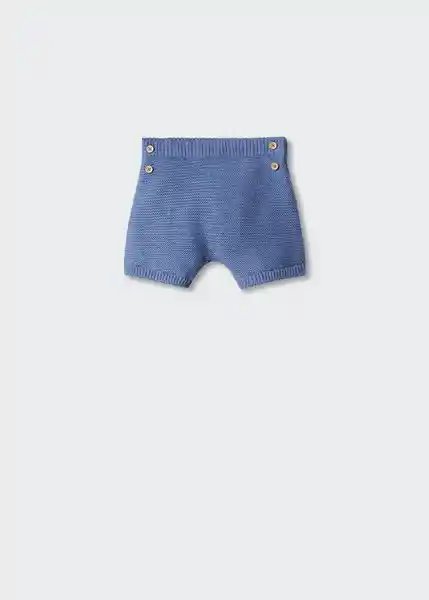 Short Pan Azul Talla 64 Niños Mango