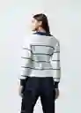 Buzo Tejido Mujer Crudo Puro Claro Talla S 582G012 Naf Naf