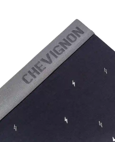 Bóxer Bolt Azul Dark Ultraoscuro Talla L Chevignon