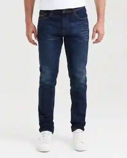 Jean Straight Fit Morrison Azul Dark Oscuro 30 / 32 Chevignon