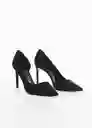 Zapatos Audrey40 Mujer Negro Talla 39 67150006_99 Mango