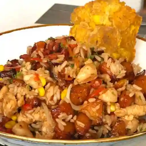 Arroz Maduro para Dos + 2 Limonadas