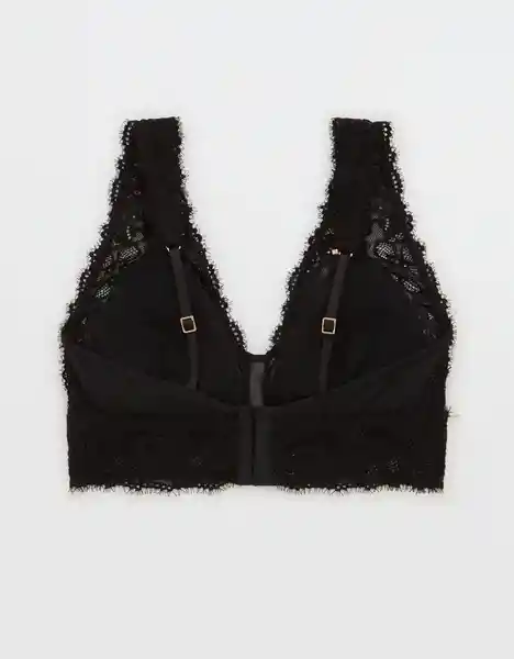 Top Bralette Aerie Negro Talla Medium American Eagle