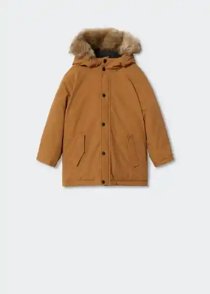 Anorak Suzi Mostaza Talla 12 Niños Mango