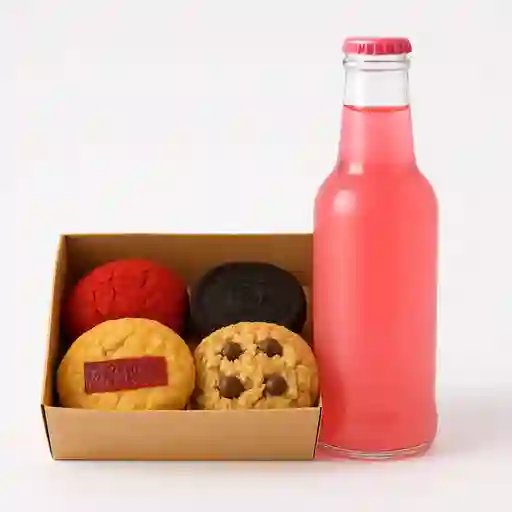 Caja 4 Galletas + Soda Hatsu