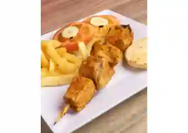 Combo Chuzo Cerdo A La Bbq