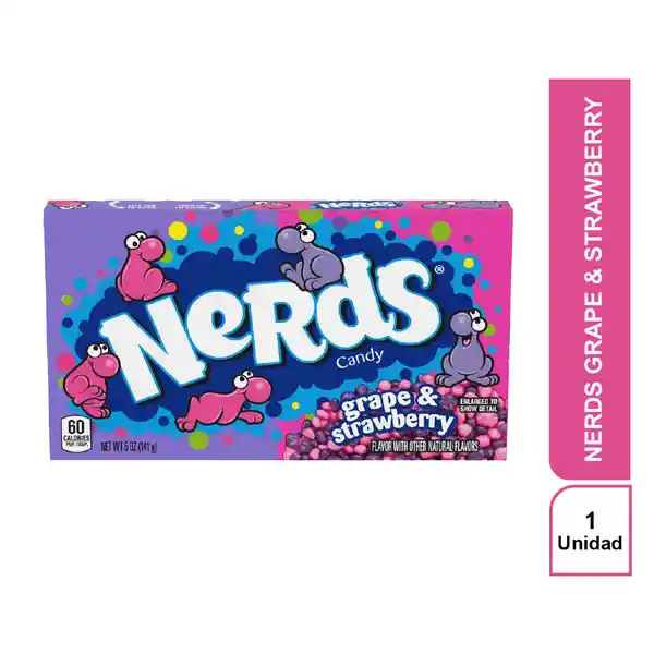 Nerds Caramelo Grapes & Strawberry