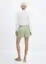 Short Ali-W Mujer Manzana Talla S Mango