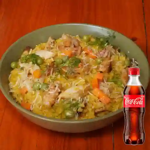 Combo Arroz Melosito + Coca-cola Sabor Original 400 ml