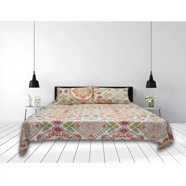 Sábana Cama Sencilla Estampado Mandala